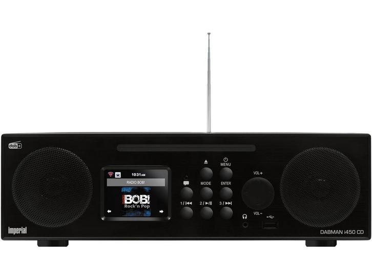 Telestar DABMAN i450 - DAB/DAB+/UKW Radio - 30W RMS - Zwart, Audio, Tv en Foto, Radio's, Zo goed als nieuw, Verzenden