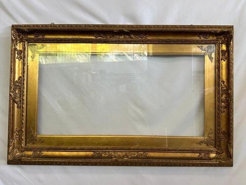 Cadre - Bois - Ancienne corniche, Antiek en Kunst, Curiosa en Brocante