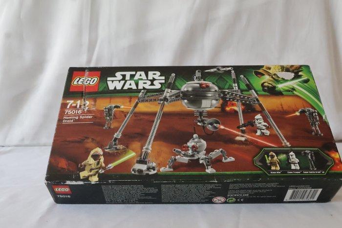 Lego Set - 75016 - Star Wars - Homing Spider Droid, Kinderen en Baby's, Speelgoed | Duplo en Lego
