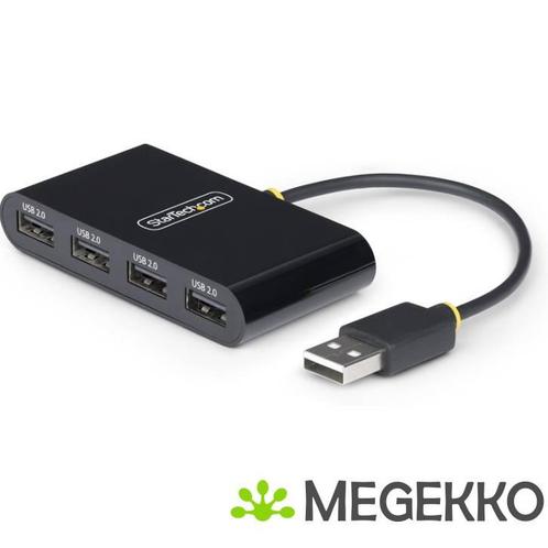 StarTech.com 4-Port USB 2.0 Hub, USB Bus Powered, Compacte, Computers en Software, USB Sticks, Nieuw, Verzenden