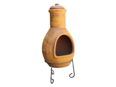 Sol-y-Yo Mexicaanse Tuinhaard 46 x 106 cm geel, Tuin en Terras, Tuinhaarden, Nieuw, Verzenden