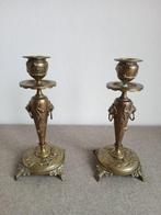 Kandelaar (2) - Brons - Art Nouveau-eind 19e eeuw, Antiquités & Art
