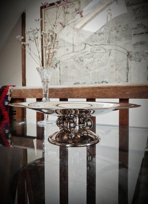 Christofle - Luc Lanel - Dienblad - Luc Lanel - Verzilverd -, Antiek en Kunst, Antiek | Meubels | Tafels