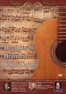 Golden Classic - Beethoven - Brahms - Saint Saens vo...  DVD, Cd's en Dvd's, Dvd's | Overige Dvd's, Zo goed als nieuw, Verzenden