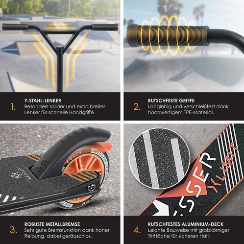 Step -stuntstep X-Limit-Pro 360° - max 100 kg - volwassenen, Kinderen en Baby's, Speelgoed | Buiten | Voertuigen en Loopfietsen