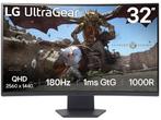 LG 32GS60QC - Gaming Monitor - QHD 2560x1440 180Hz 1ms -, Computers en Software, Verzenden, Nieuw, LG