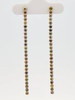 Zonder Minimumprijs - Oorbellen 14 kt. -  2.26ct. tw., Nieuw