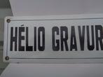 Helio Gravure et Copie - Plaque émaillée - Émail