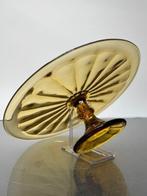Taartschaal - Glas - taartenstand, Antiek en Kunst
