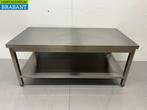 Table de travail en acier inoxydable Premium-line 140 x 70 x, Verzenden