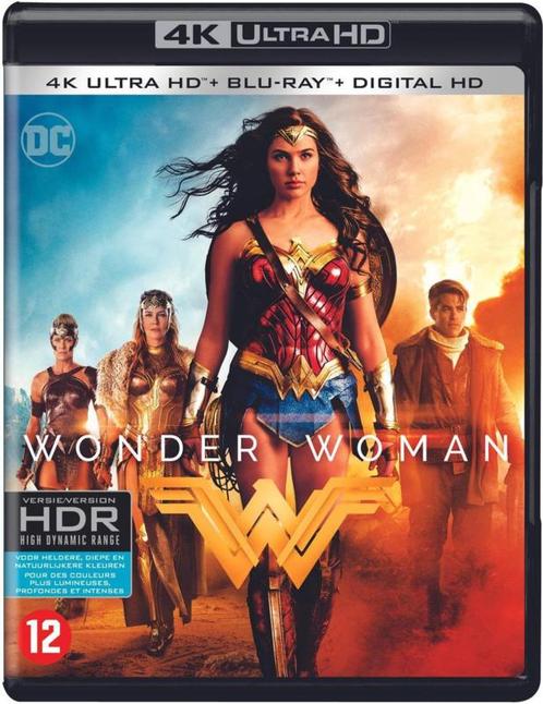 Wonder Woman 4K (blu-ray nieuw), Cd's en Dvd's, Blu-ray, Ophalen of Verzenden