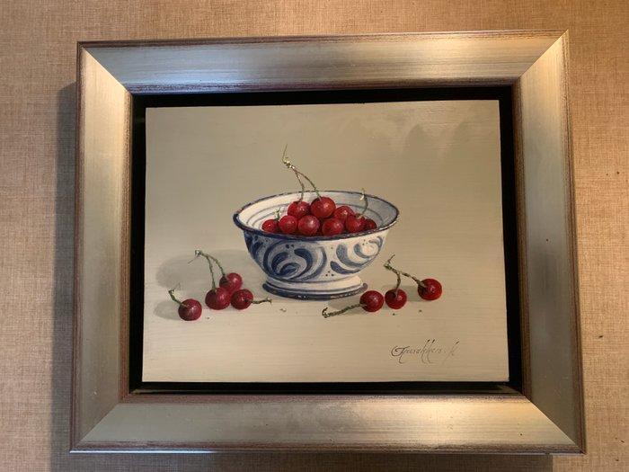 Thomas heesakkers (1946) - Stilleven, Antiek en Kunst, Kunst | Schilderijen | Modern