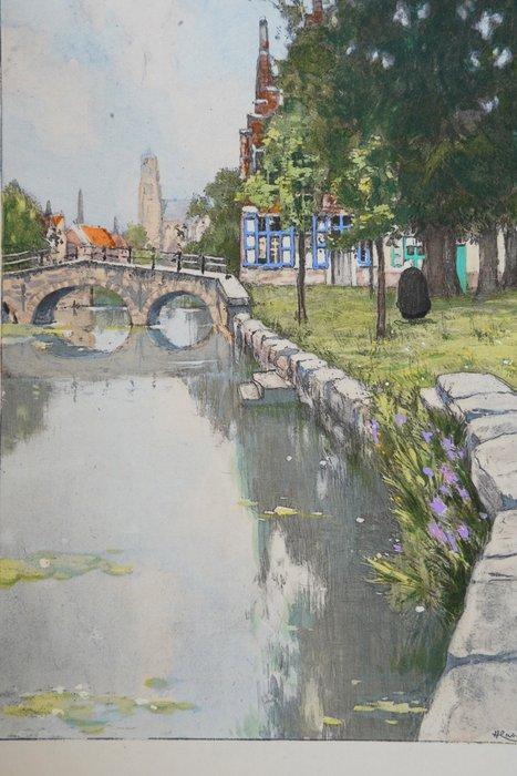Camille Mauclair / H. Cassiers - Le charme de Bruges - 1929, Antiek en Kunst, Antiek | Boeken en Manuscripten