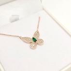 Zonder minimumprijs - Hanger - 14 karaat Roségoud - 0.40ct.