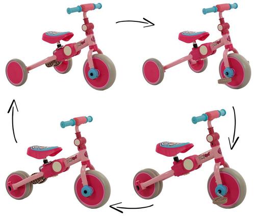 2Cycle 4 in 1 Driewieler-Loopfiets - Roze, Vélos & Vélomoteurs, Vélos | Vélos pour enfant, Envoi