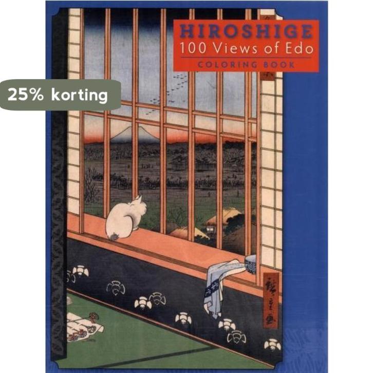 Hiroshige 100 Views of Edo Colouring Book 9780764958168, Boeken, Taal | Engels, Gelezen, Verzenden