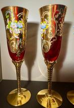 Champagne fluitje (6) - Luxe verzamelbare champagneglazen in, Antiquités & Art