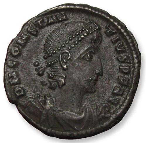 Empire romain. Constance II (337-361 apr. J.-C.). Follis or, Postzegels en Munten, Munten | Europa | Niet-Euromunten