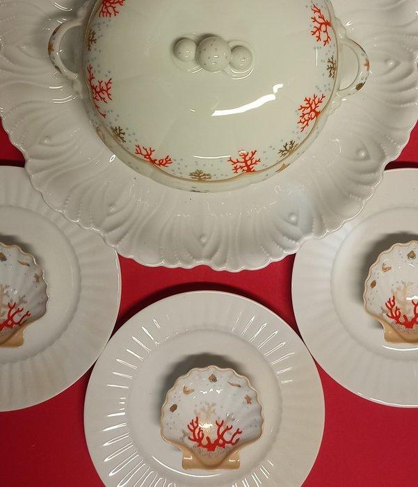 Atmospheria Limoges - Tafelservies (26) - Porselein, Antiek en Kunst, Antiek | Meubels | Tafels