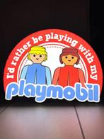 Playmobil - Playmobil Enseigne Lumineuse Publicitaire, Antiquités & Art