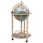 vidaXL Globebar eucalyptushout blauw, Huis en Inrichting, Verzenden, Nieuw
