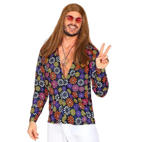Disco 70S Blouse Paars Heren Bloemen, Vêtements | Hommes, Costumes de carnaval & Vêtements de fête, Envoi