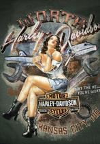 HARLEY DAVIDSON - Motor Cicles - Kansas City (Cartel, Antiquités & Art