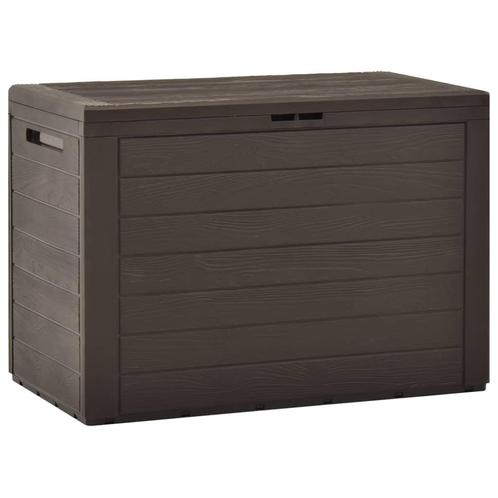 vidaXL Tuinbox 78x44x55 cm bruin, Jardin & Terrasse, Stockage & Armoires de jardin, Envoi