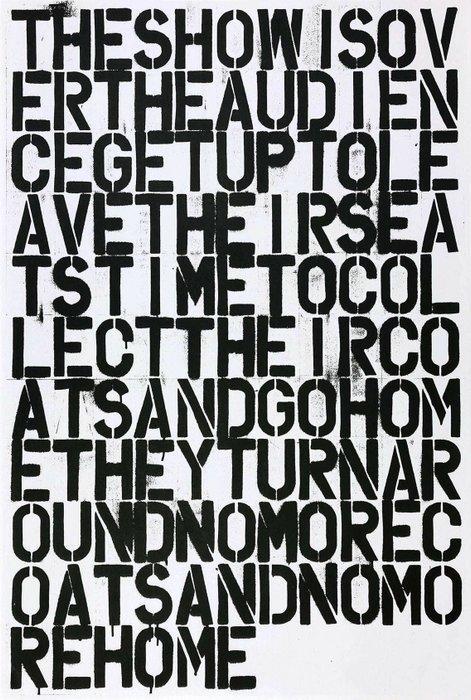 Christopher Wool and Felix Gonzalez-Torres - Untitled, Antiek en Kunst, Antiek | Overige Antiek