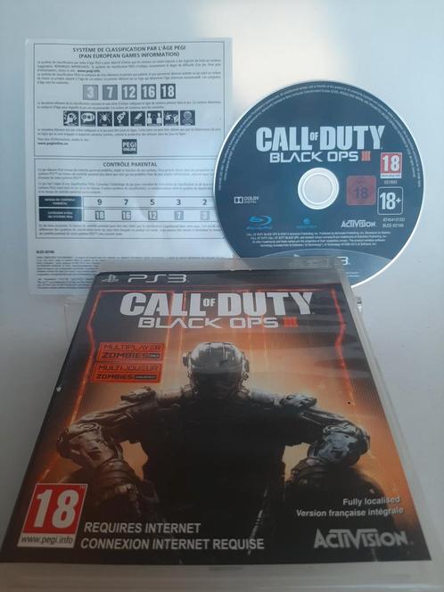 Call of Duty Black Ops III Playstation 3, Consoles de jeu & Jeux vidéo, Jeux | Sony PlayStation 3, Enlèvement ou Envoi