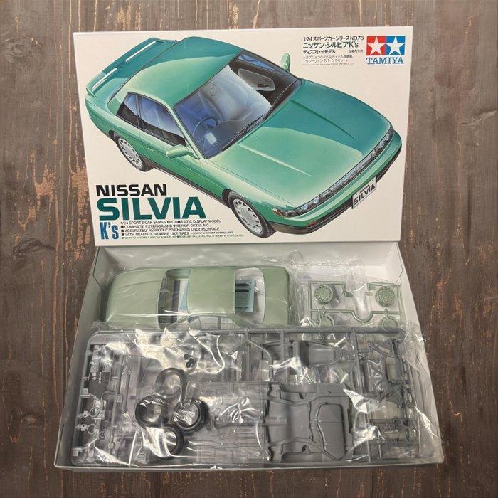 Tamiya - Speelgoedauto 1/24 SCALE NISSAN SILVIA Ks -, Hobby en Vrije tijd, Modelauto's | 1:5 tot 1:12