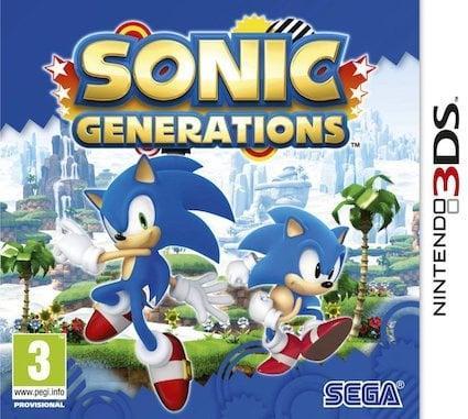 Sonic Generations (Losse Cartridge) (3DS Games), Games en Spelcomputers, Games | Nintendo 2DS en 3DS, Zo goed als nieuw, Ophalen of Verzenden