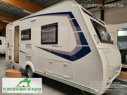 CARAVELAIR ALBA 472 Style Lichtgewicht met enkele bedden!, Caravanes & Camping, Caravanes