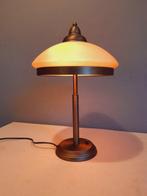 Van de Heg - Bureaulamp - Messing - dimmer, klassieke, Antiek en Kunst
