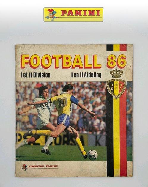 Panini - Football 86 Belgium - 1 Complete Album, Collections, Collections Autre