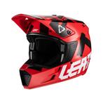 Leatt 2022 Jeugd GPX3.5 Crosshelm Rood maat M, Motos, Vêtements | Casques de moto