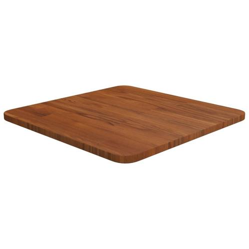 vidaXL Tafelblad vierkant 40x40x1,5cm behandeld eiken, Huis en Inrichting, Tafelonderdelen, Nieuw, Verzenden