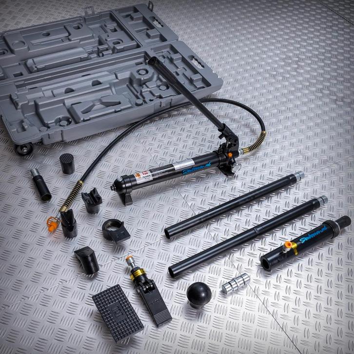 Datona Hydraulische uitdeukset - 10 ton - Datona - Zwart, Doe-het-zelf en Bouw, Werkbanken, Ophalen of Verzenden