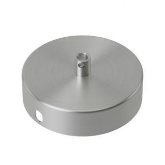 Plafondkap | Calex (Rond, 1 lamp, Mat nikkel), Huis en Inrichting, Lampen | Hanglampen, Verzenden