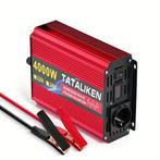 Pure Sinusgolf Omvormer 4000W DC 12V naar AC 220V voor Auto, Verzenden, Nieuw