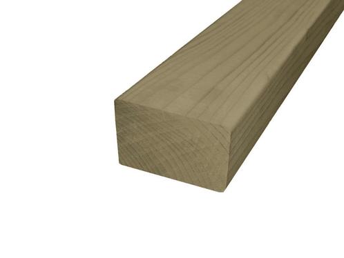 NE-vuren houten balk (regel) ±46x71mm geschaafd, Bricolage & Construction, Bois & Planches, Enlèvement ou Envoi