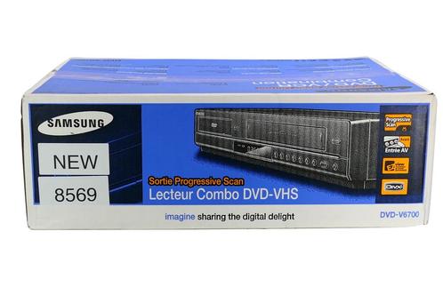 Samsung DVD-6700 | VHS Recorder / DVD Player | NEW IN BOX, TV, Hi-fi & Vidéo, Lecteurs vidéo, Envoi