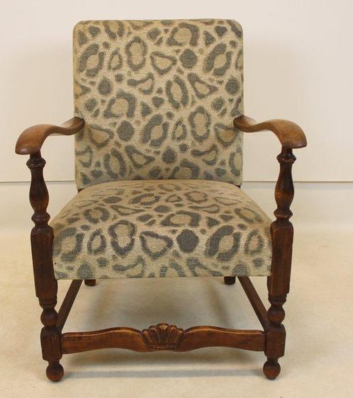 Fauteuil - Hout, Antiek en Kunst, Curiosa en Brocante