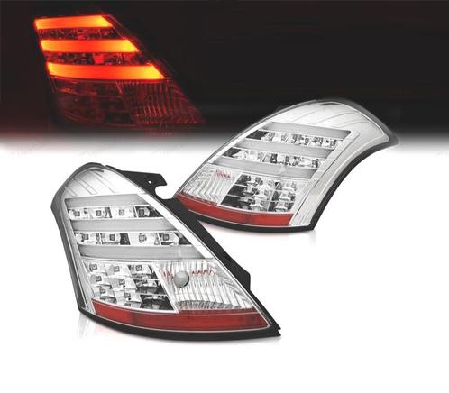 Feux Arrière Pour Suzuki Swift 10- Light Bar Fond Chromé, Auto-onderdelen, Verlichting, Verzenden