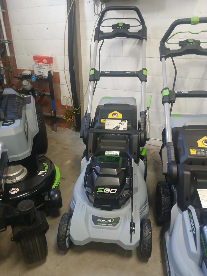 EGO ACCU GRASMAAIERS Meerde modellen, Tuin en Terras, Grasmaaiers, Cirkelmaaier, 50 cm of meer, Elektrische starter, Mulchfunctie