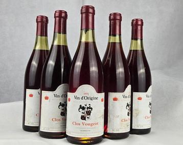1974 Ambassy Wine - Clos Vougeot Grand Cru - 5 Bouteilles