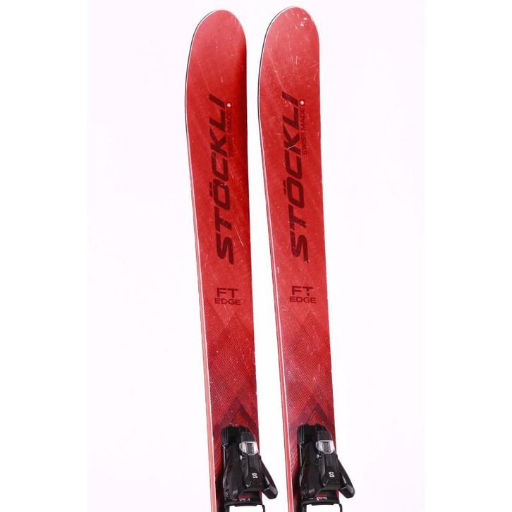 176 freeride skis STOCKLI EDGE FT 2023, red, woodcore, tita, Sport en Fitness, Skiën en Langlaufen, Verzenden
