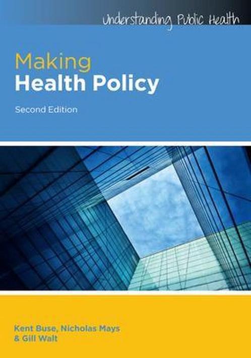 Making Health Policy 9780335246342 Kent Buse, Boeken, Taal | Engels, Gelezen, Verzenden