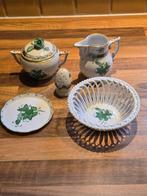 Herend - Tafelservies (5) - Chinese Bouqet Green - Porselein, Antiek en Kunst