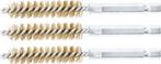 Bgs Technic Messingborstel 11 mm 6,3 mm (1/4) 3-dlg, Verzenden, Nieuw